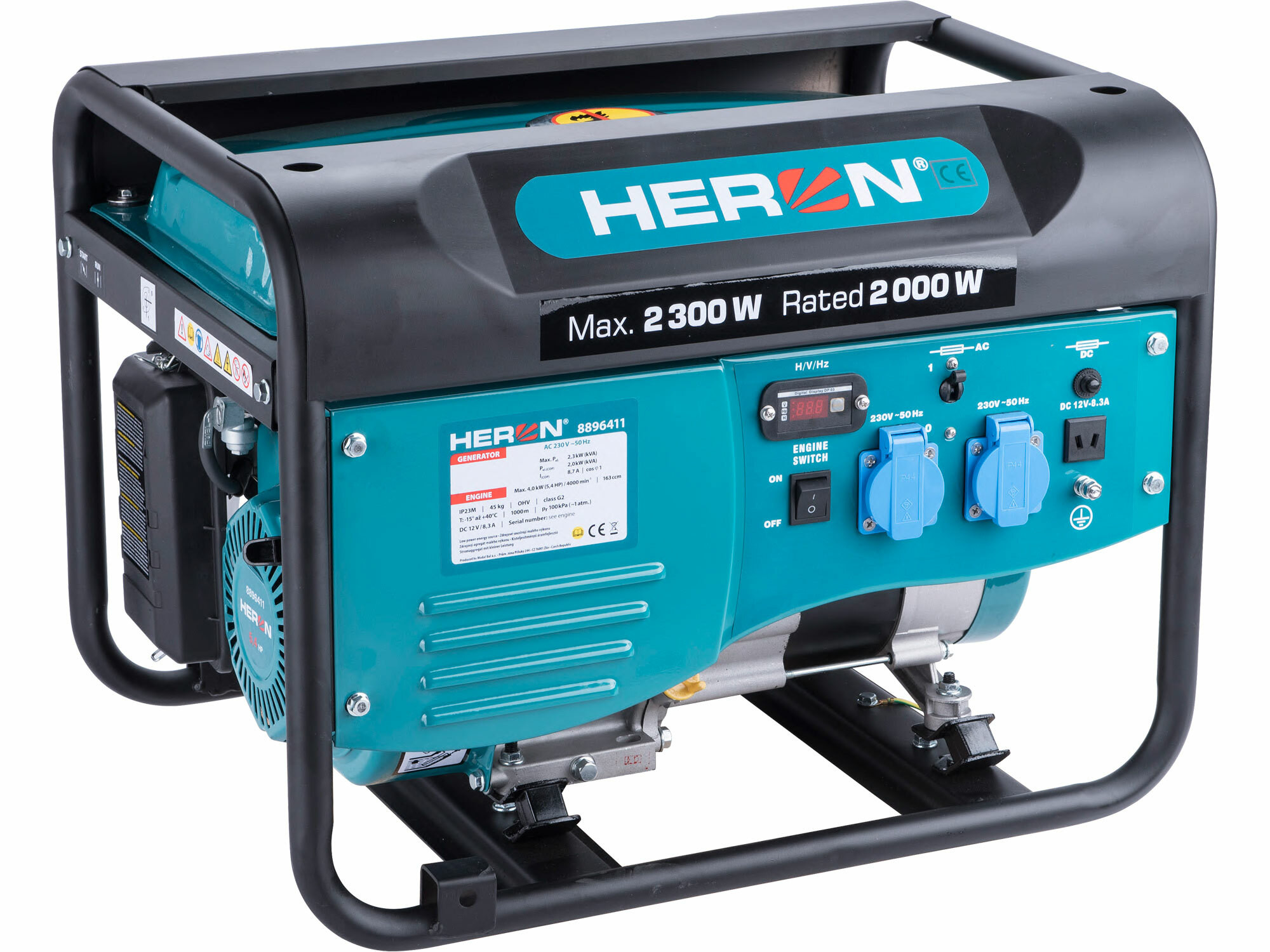 1F, 2,3kW, HERON